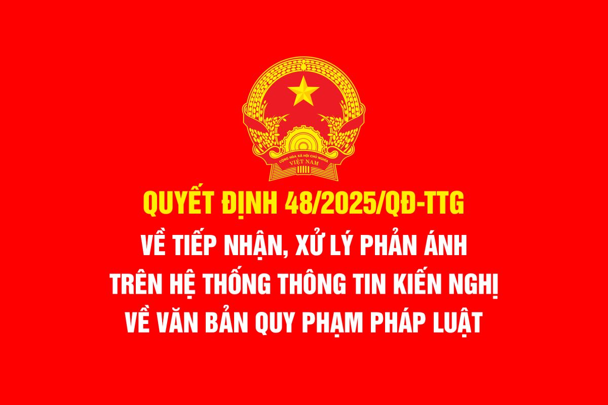 Triển khai thực hiện Quy chế tiếp nhận, xử l&yacute; phản &aacute;nh, kiến nghị tr&ecirc;n Hệ thống th&ocirc;ng tin tiếp nhận, xử l&yacute; phản &aacute;nh, kiến nghị về văn bản quy phạm ph&aacute;p luật