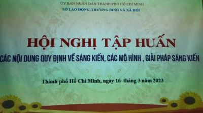 Hội nghị tập huấn các quy định về sáng kiến, các mô hình, giải pháp sáng kiến