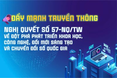 Tuy&ecirc;n truyền thực hiện Nghị Quyết số 57-NQ/TW