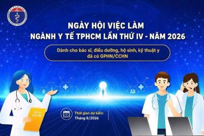 TH&Ocirc;NG B&Aacute;O  Về việc khảo s&aacute;t nhu cầu tham gia tuyển dụng tại Ng&agrave;y hội việc l&agrave;m   Ng&agrave;nh Y tế Th&agrave;nh phố Hồ Ch&iacute; Minh lần thứ IV, năm 2026