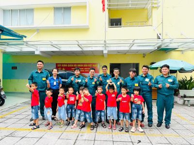 TỔ CHỨC HOẠT ĐỘNG CHO ĐỐI TƯỢNG "MỘT NG&Agrave;Y B&Eacute; L&Agrave;M CHIẾN SĨ"
