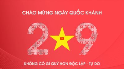 Chào mừng kỷ niệm 80 năm Cách mạng Tháng tám và Quốc khánh 2/9